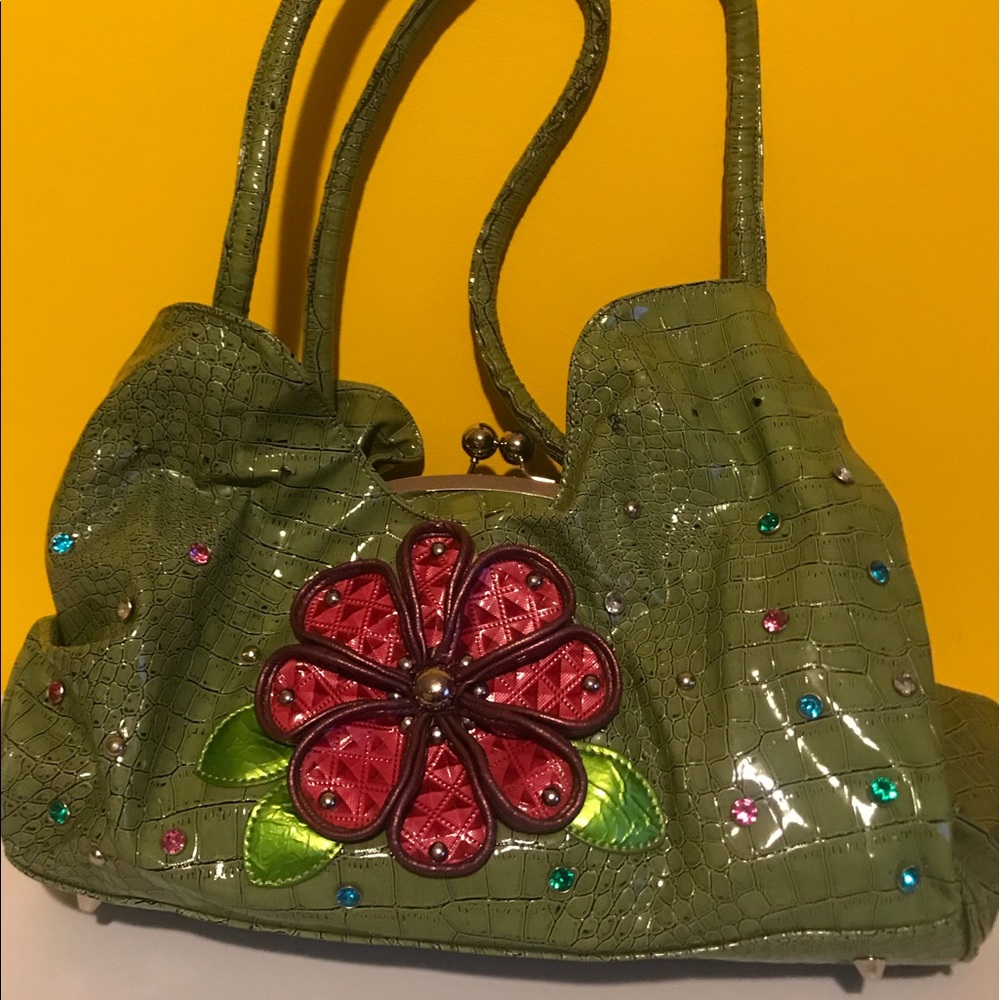 Y2K bedazzled purse